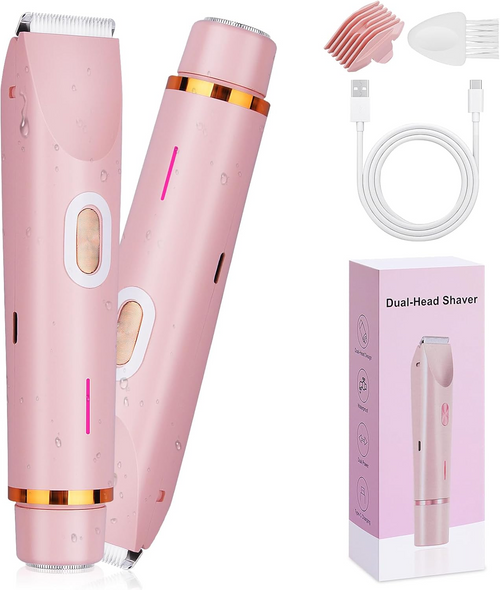 2 in 1 Dual Head Shaver Women.