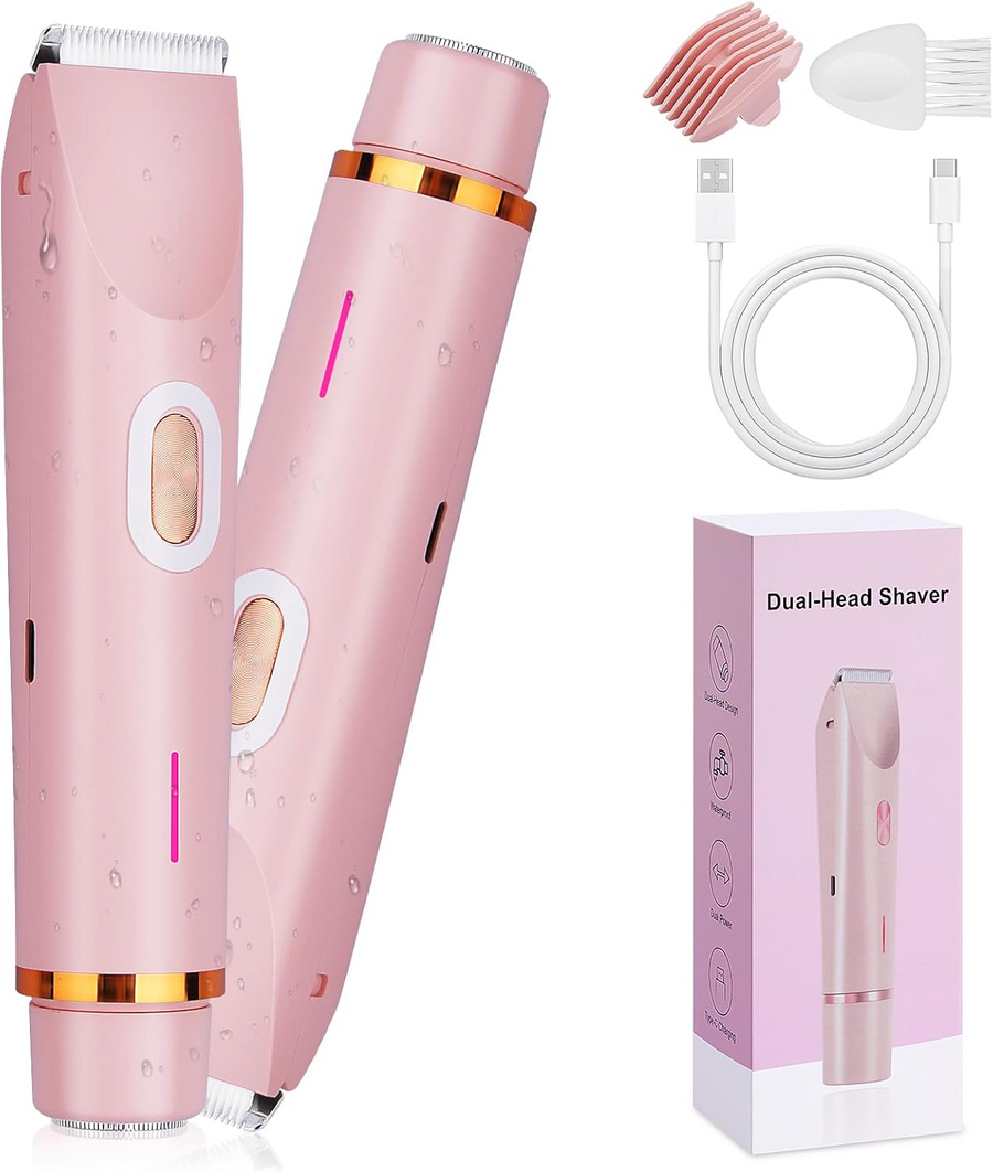 2 in 1 Dual Head Shaver Women.
