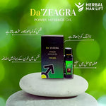 De Zeagra Power Massage Oil for Men Performance