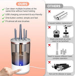 Automatic Multi Brush Cleaner Magic Spin Brush Cleaner | Ready in Seconds