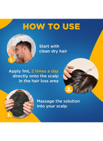 Kirkland Minoxidil 5% Extra Strength Hair Regrowth Treatment for Men 6 Bottles (6 Month Supply)