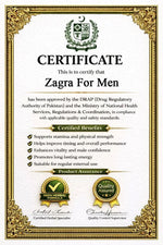 De Zeagra Power Massage Oil for Men Performance